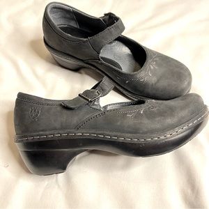 Ariat Mercer black leather Mary Jane shoes